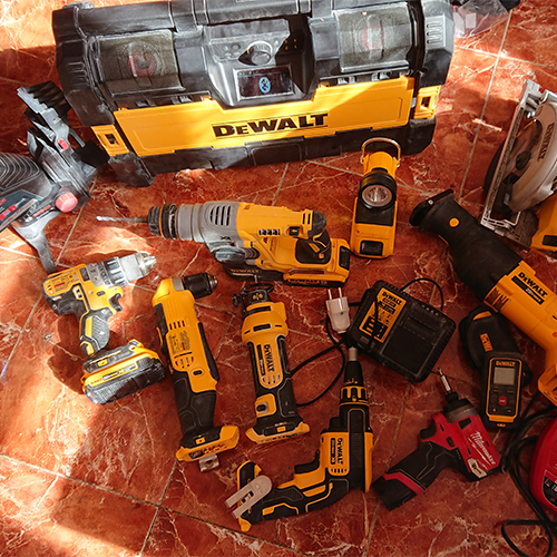 Мой рабочий инструмент - Bosch, DeWalt and Milwaukee