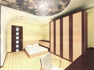 подвесные потолки из гипсокартона фото